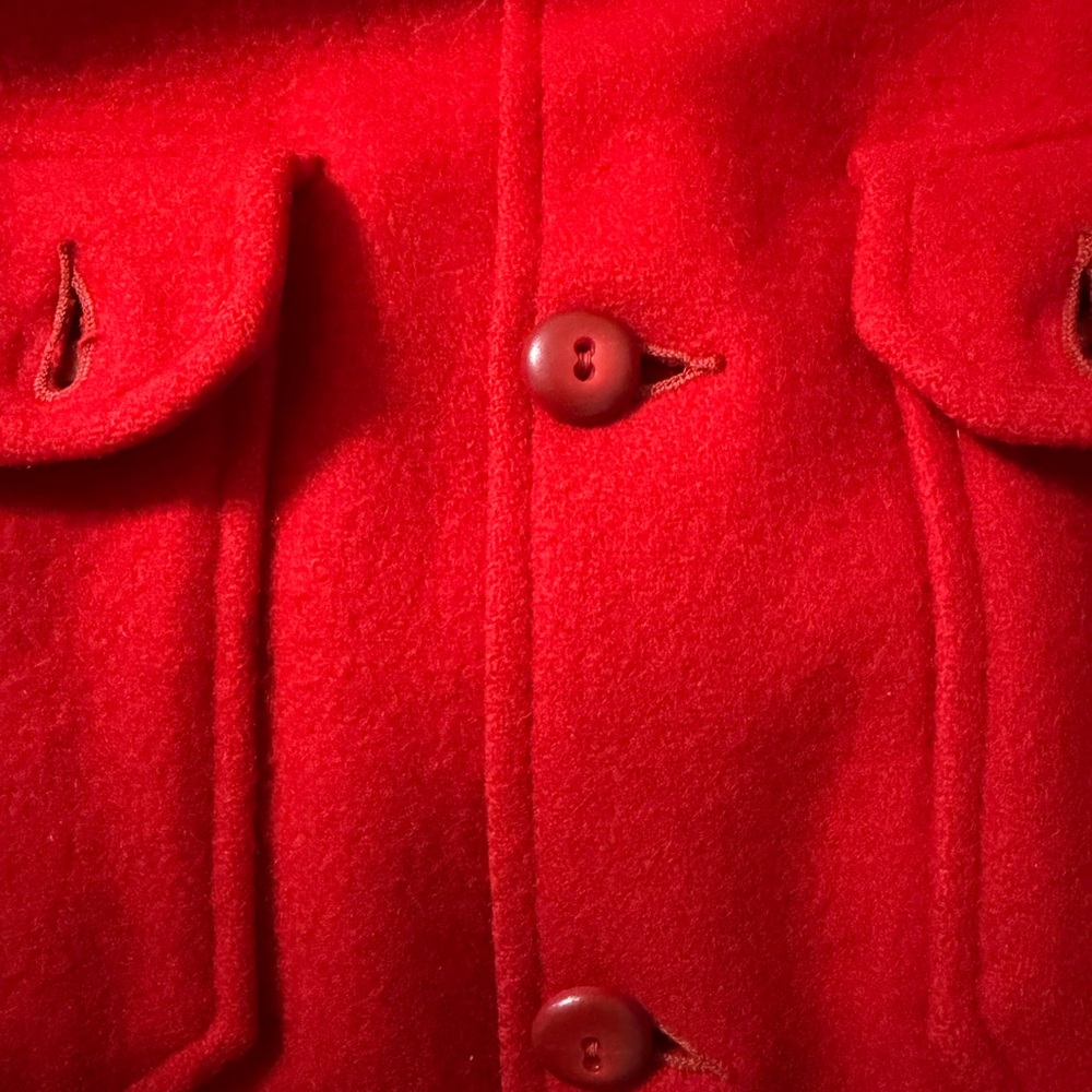 Red Wool Jacket - image 13